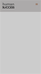 Mobile Screenshot of human-success.de